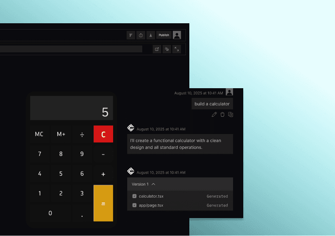 AI Workflow Interface